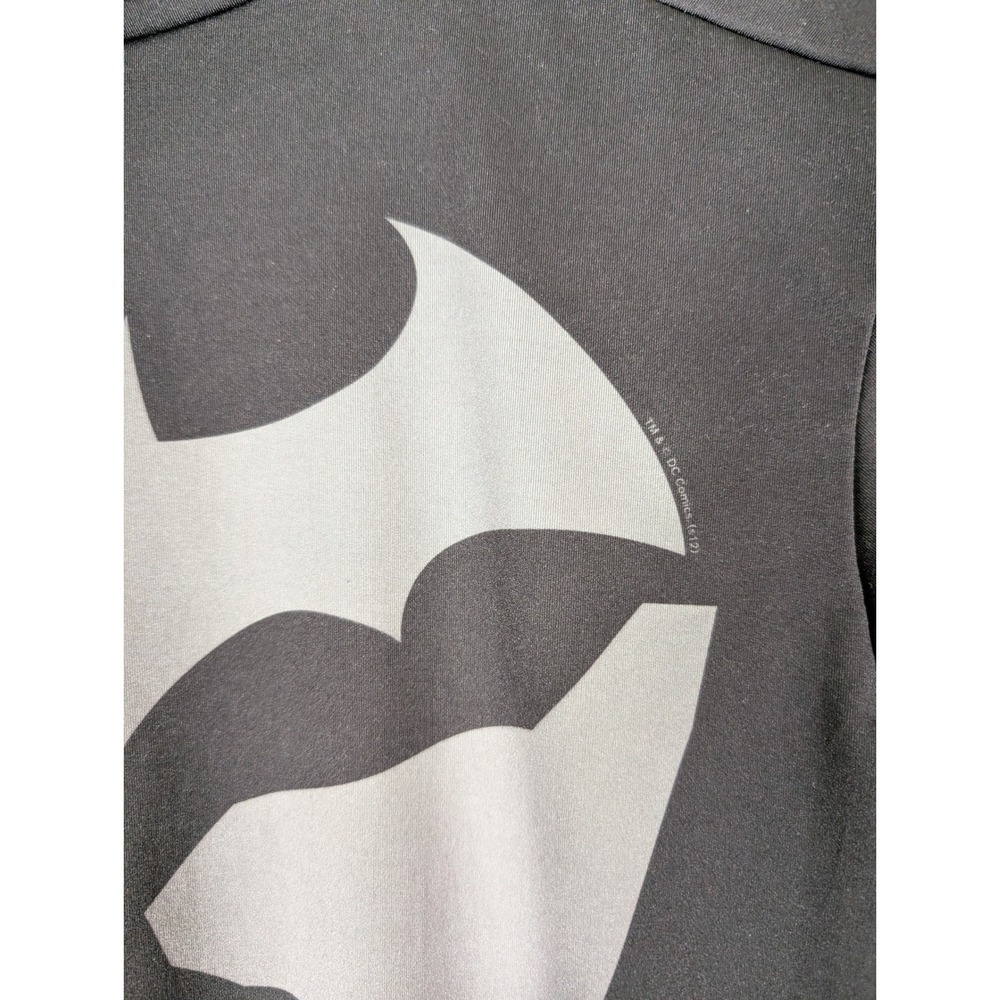 Under Armour Mens M Alter Ego Batman Compression Shirt Black Grey Gym Workout - Picture 4 of 11